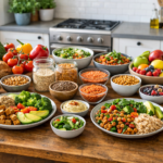 Vegan diet for beginners in Australia with fresh plant-based foods