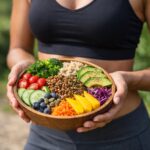 Vegan diet for weight loss with healthy plant based meals