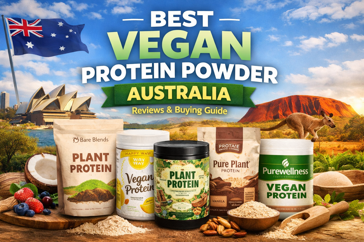 Best vegan protein powder Australia 2026 – top plant based protein brands comparison guide